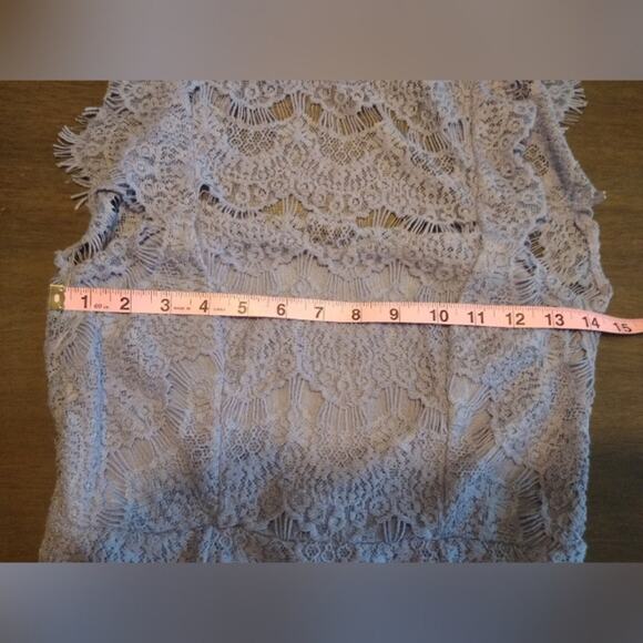 Intimately Free People Daydream Bodycon Lace Open Back Dress Size XS - Picture 8 of 15